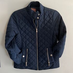 NWOT Girls Zara Quilted Jacket 11/12